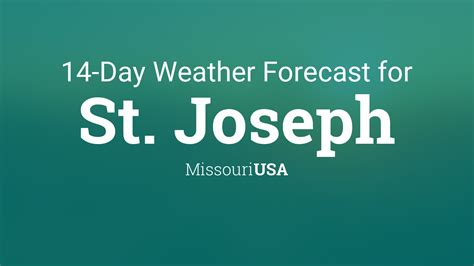 weather in st joseph missouri|st joseph's missouri weekend weather.